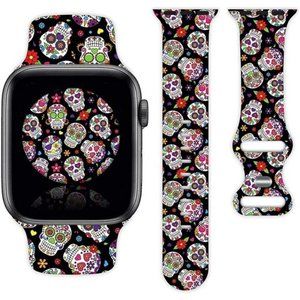 NEW Colorful Skull Apple watch Band